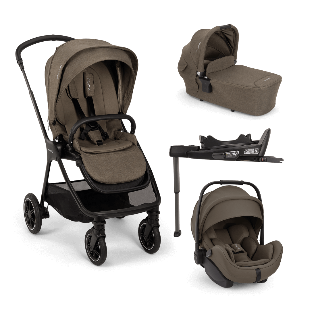 Nuna Triv Next Bundle with Nuna Arra Flex and Base Curv