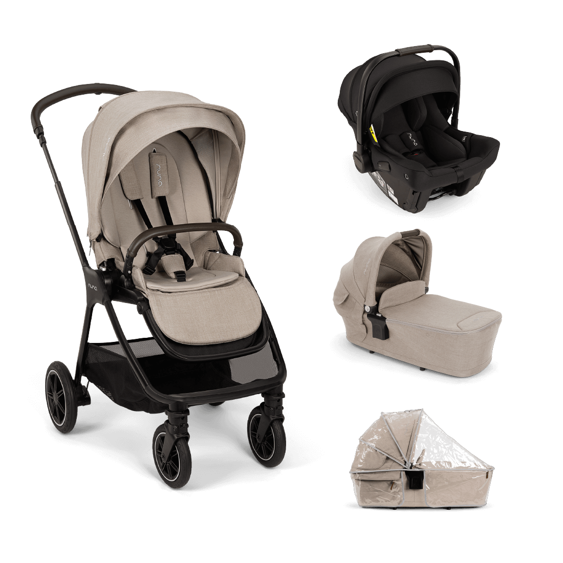 Nuna TRIV Next Bundle with PIPA URBN Car Seat
