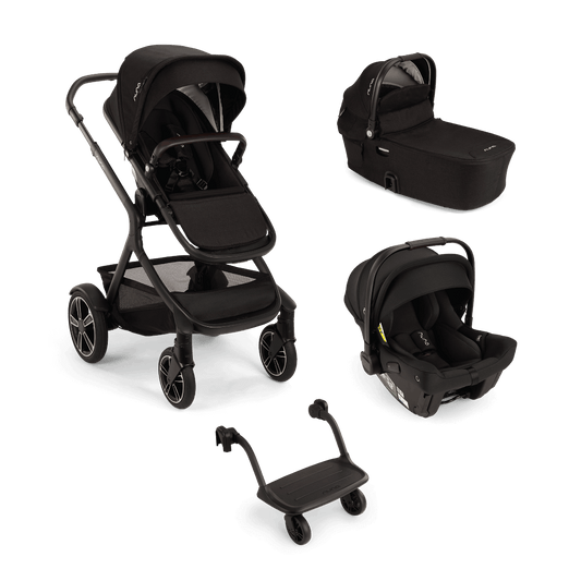 Nuna DEMI Next Bundle with Nuna Pipa Urbn Car Seat & Rider Board