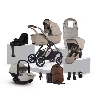 Silver Cross Cove Bundle With Silver Cross Glide Plus 360 Car Seat And Base