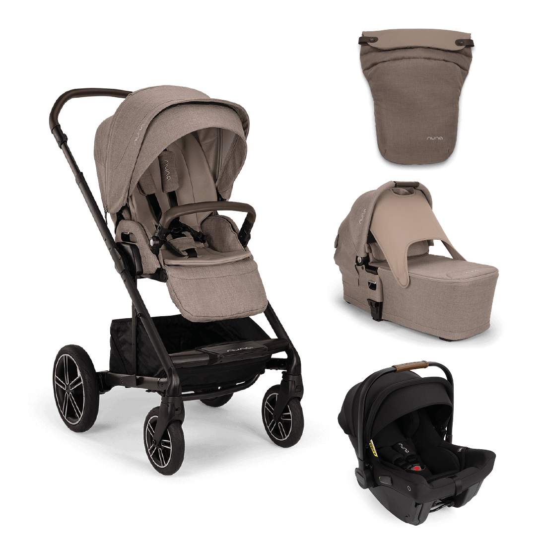 Nuna MIXX Next Bundle with PIPA Urbn Car seat