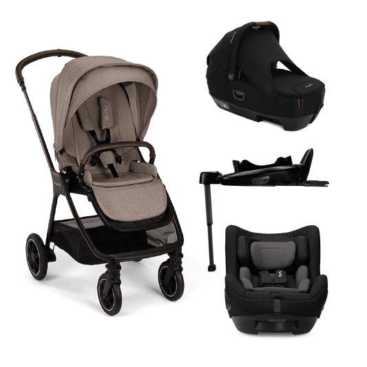 Nuna TRIV Next Bundle with Nuna CARI & TODL Car Seats & Nuna Base Next