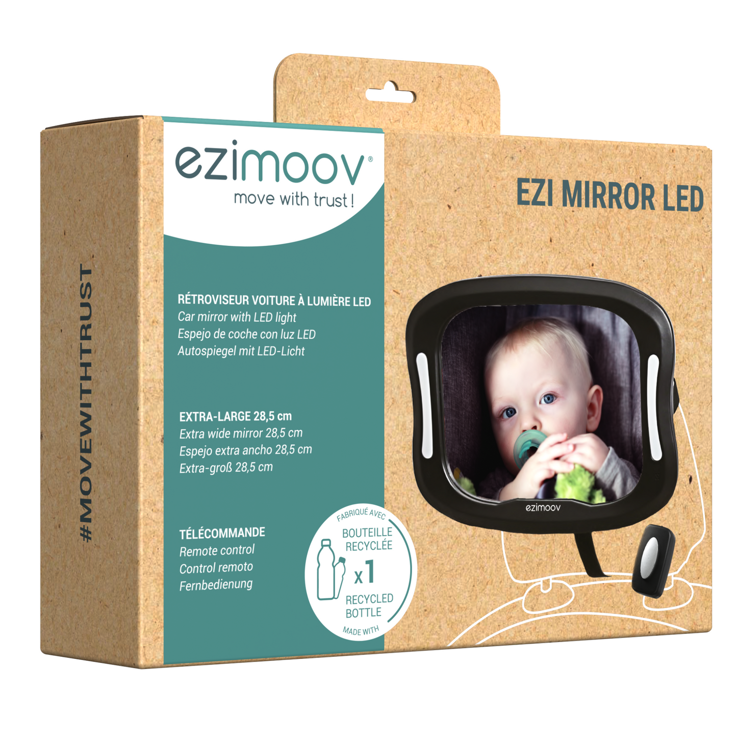Ezimoov Ezi Baby Car Mirror - with LED Light