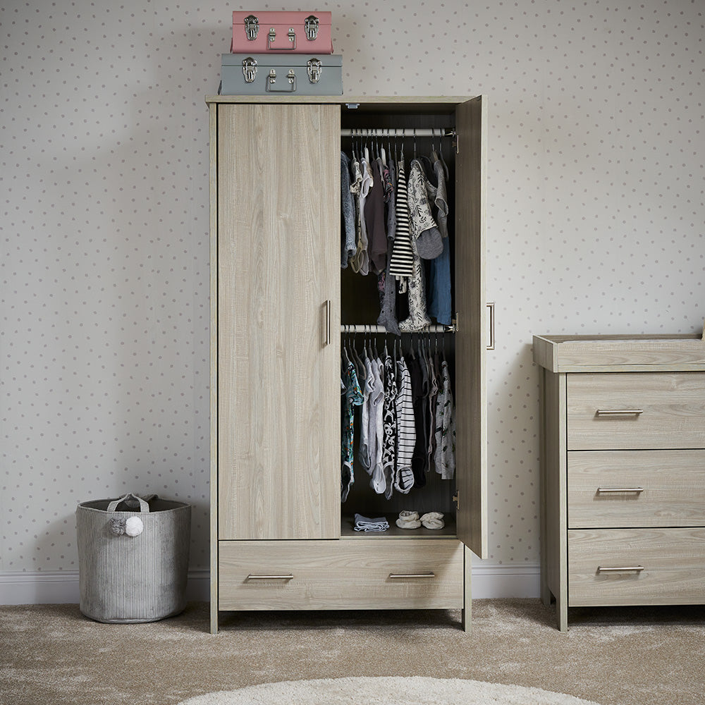 Obaby Nika Double Wardrobe