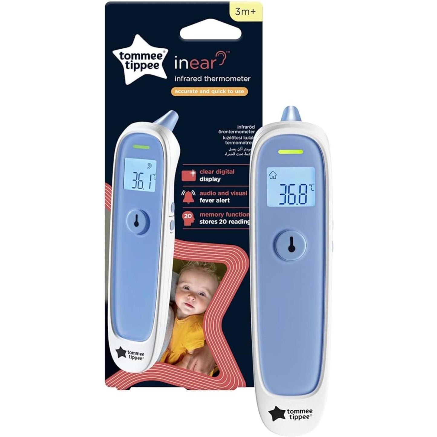 Tommee Tippee InEar Digital Thermometer