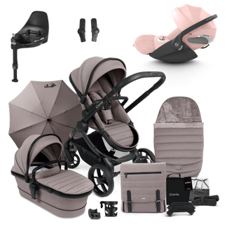 iCandy Peach 7 Pushchair Bundle with Cybex Cloud T and Base T