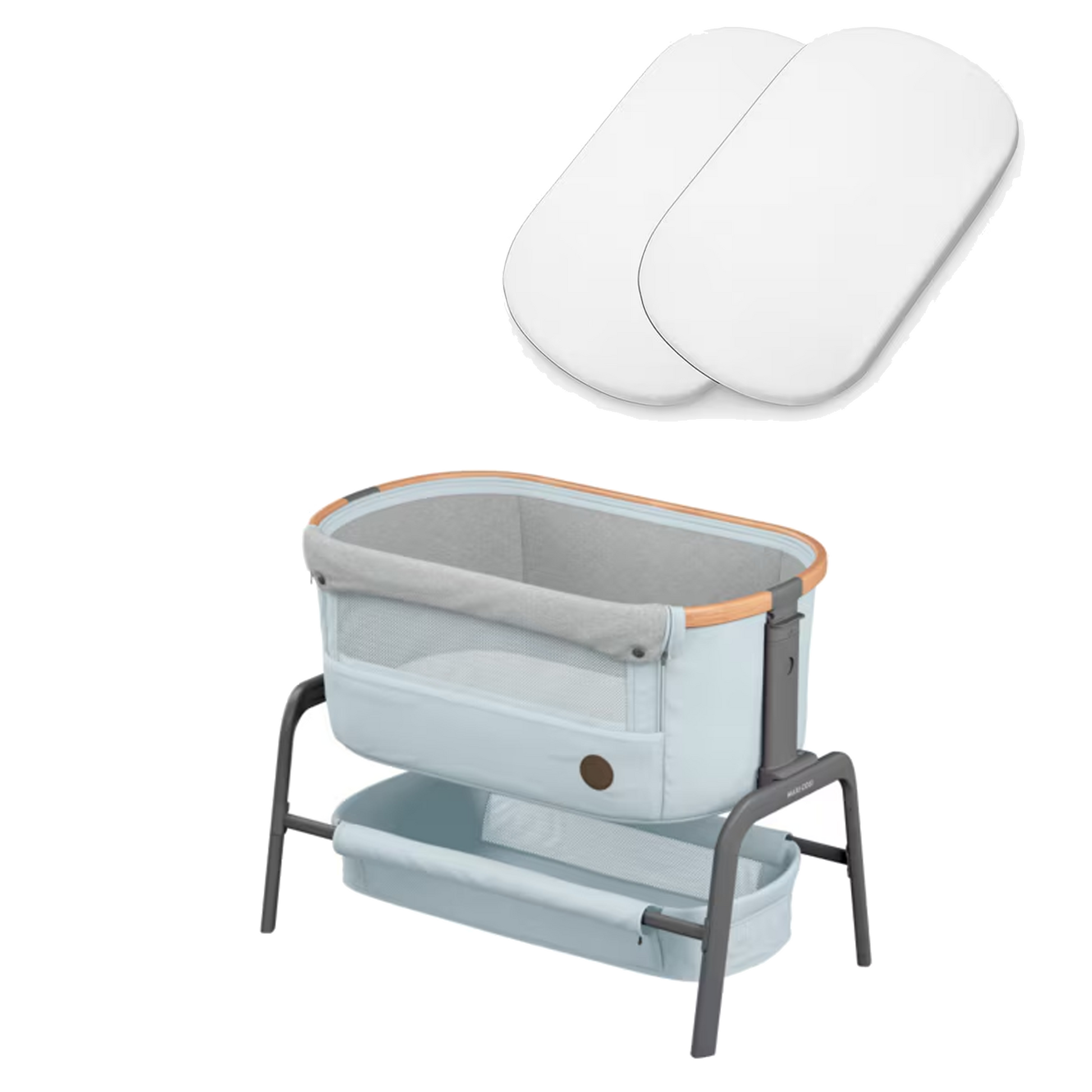 maxi-cosi iora bedsheets Maxi Cosi Iora Bedside Crib Bundle with Bedsheets – BabyDoc Shop Ireland