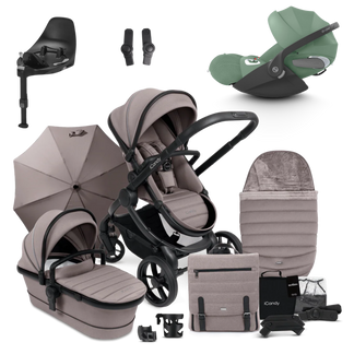 iCandy Peach 7 Pushchair Bundle with Cybex Cloud T and Base T