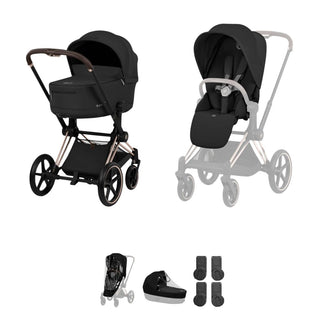 Cybex ePriam 5 Pushchair & Folding Carrycot - Comfort Collection