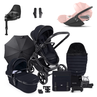 iCandy Peach 7 Pushchair Bundle with Cybex Cloud T and Base T