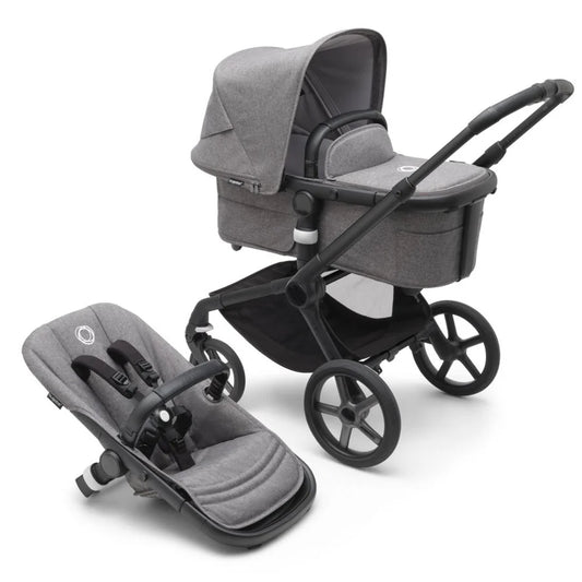 Bugaboo Fox 5 Black/Grey Melange