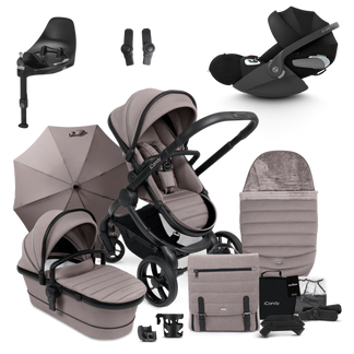 iCandy Peach 7 Pushchair Bundle with Cybex Cloud T and Base T