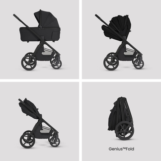 Silver Cross Cove 2 Buggy Bundle with Folding Carrycot & Accessories