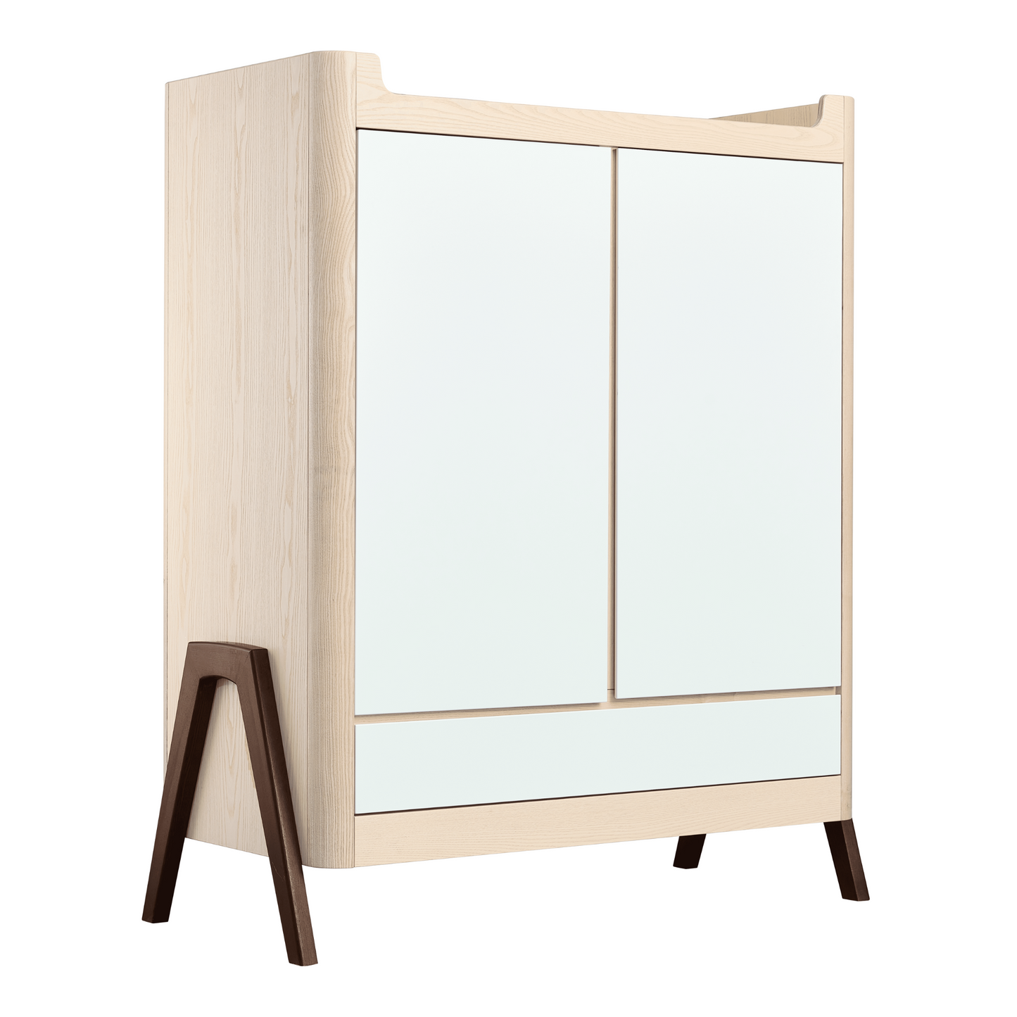 Gaia Baby Hera 4 Piece Set with Cot, Dresser, Wardrobe and Changing Station