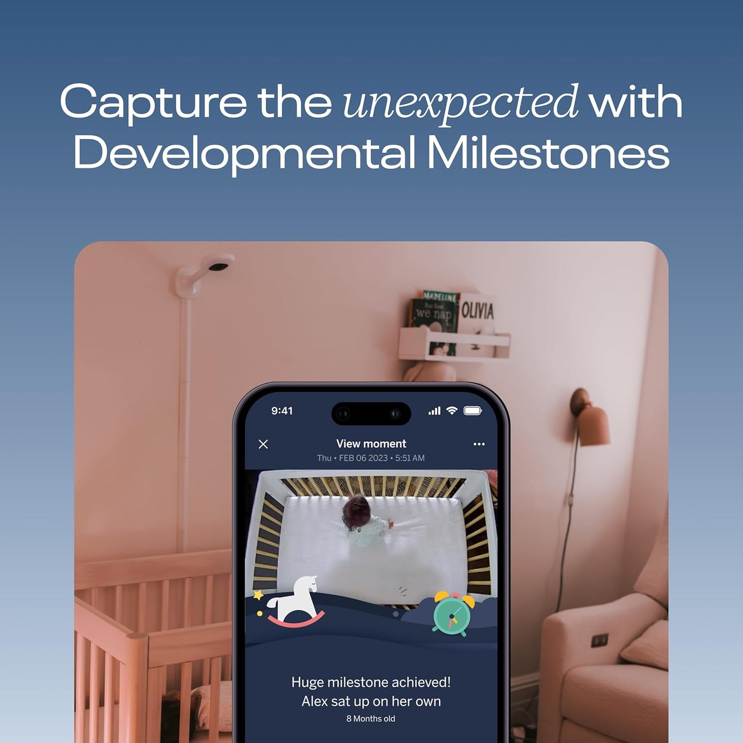 Nanit Pro Baby Monitor and Wall Mount