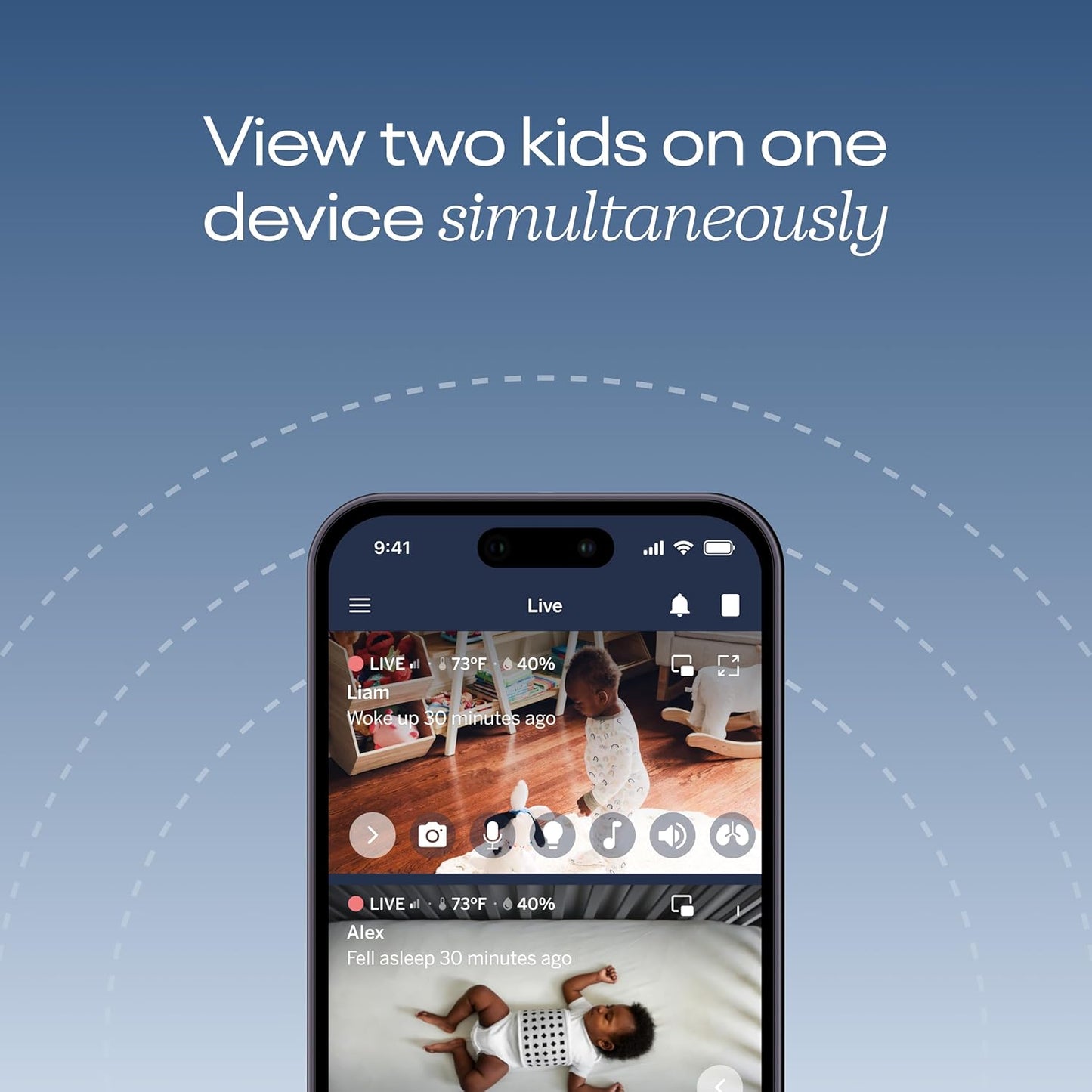 Nanit Pro Camera Monitor and Flex Stand Duo