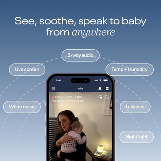 Nanit Pro Camera Monitor and Flex Stand Duo