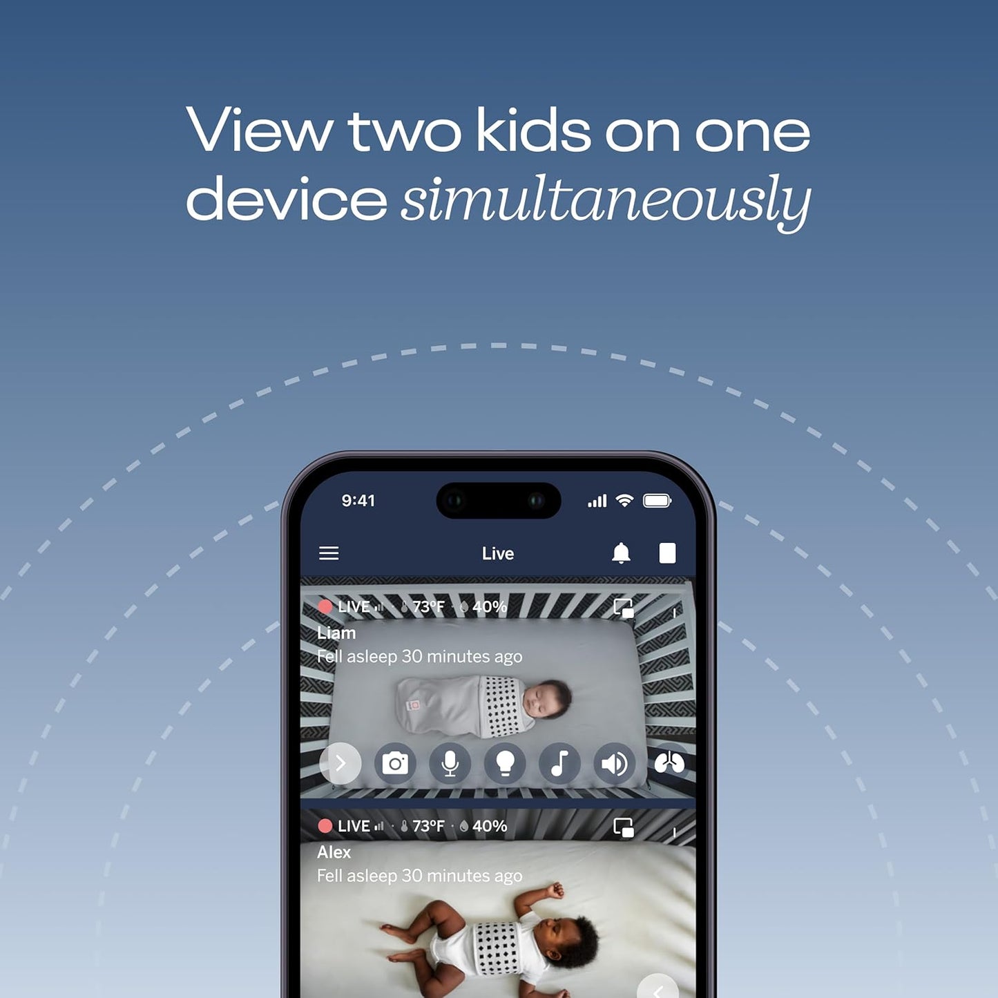 Nanit Pro Baby Monitor and Wall Mount