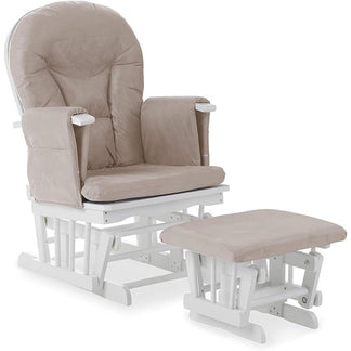 Obaby Reclining Glider Chair and Stool