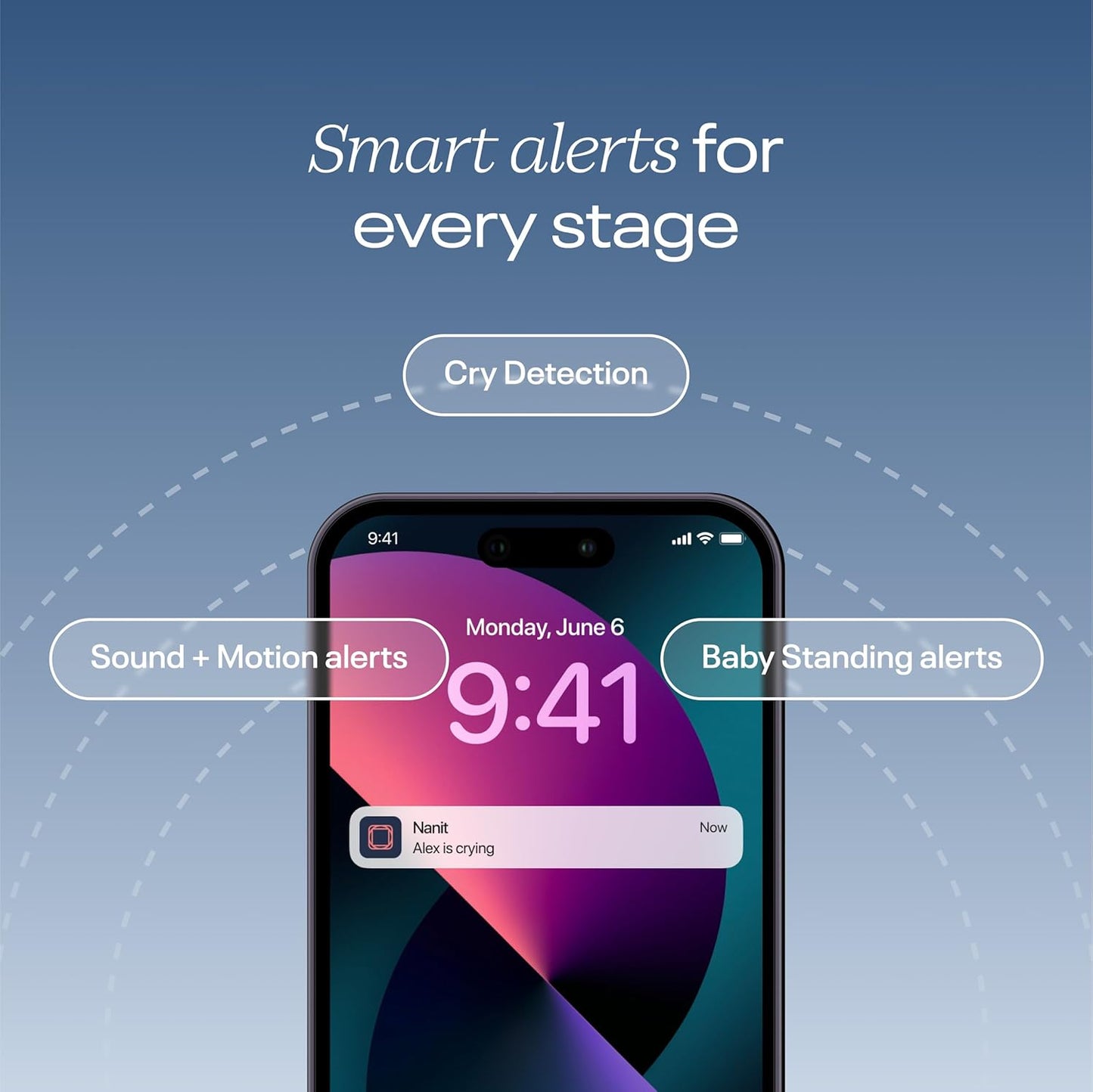 Nanit Pro Baby Monitor and Floor Stand