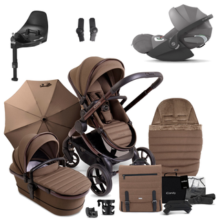 iCandy Peach 7 Pushchair Bundle with Cybex Cloud T and Base T
