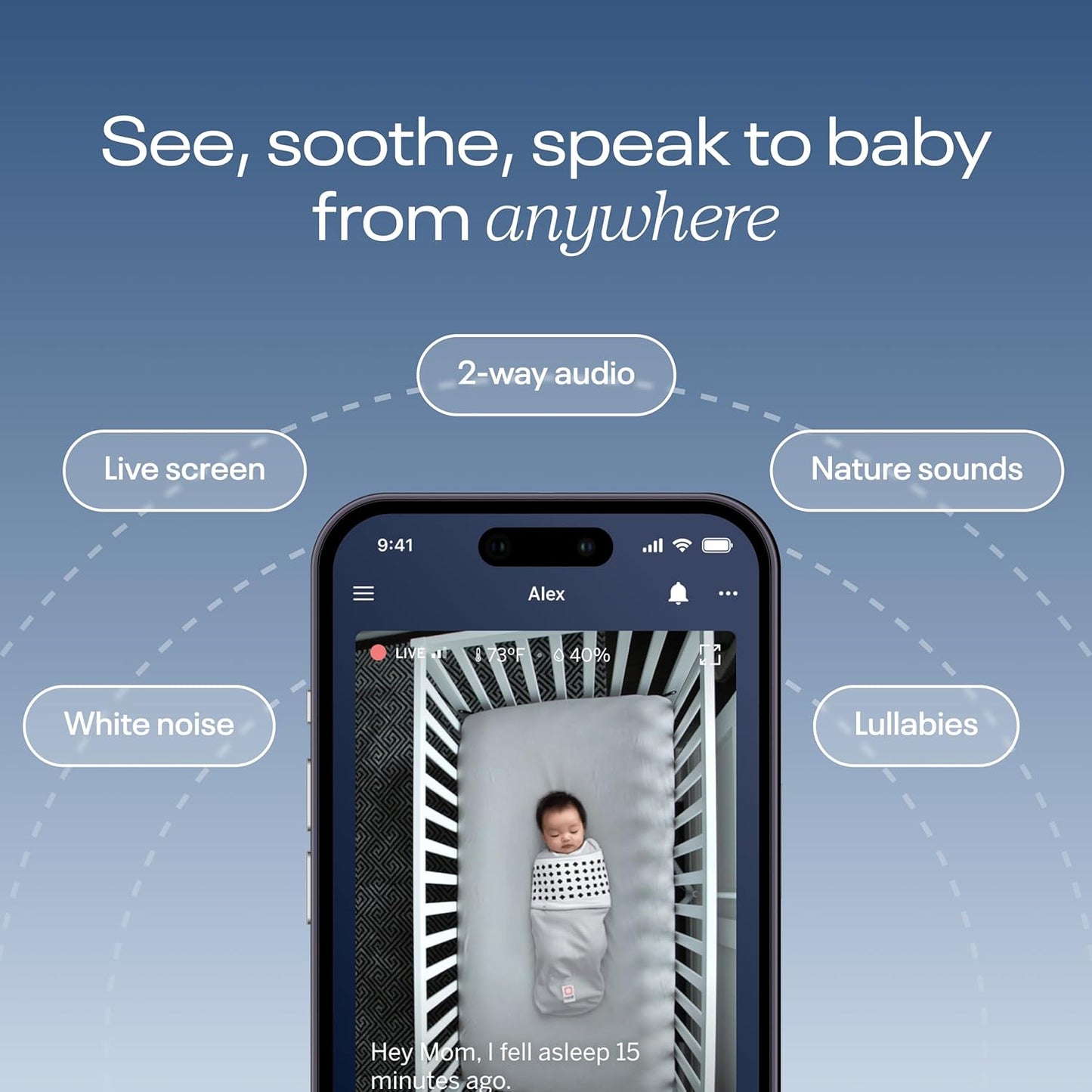 Nanit Pro Baby Monitor and Floor Stand