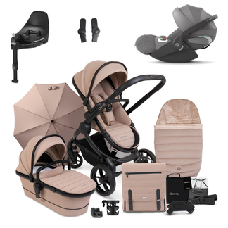 iCandy Peach 7 Pushchair Bundle with Cybex Cloud T and Base T