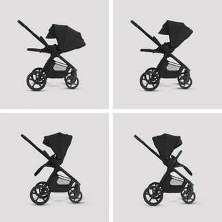 Silver Cross Cove 2 Ultimate Travel System with Glide Plus 360 Infant Car Seat