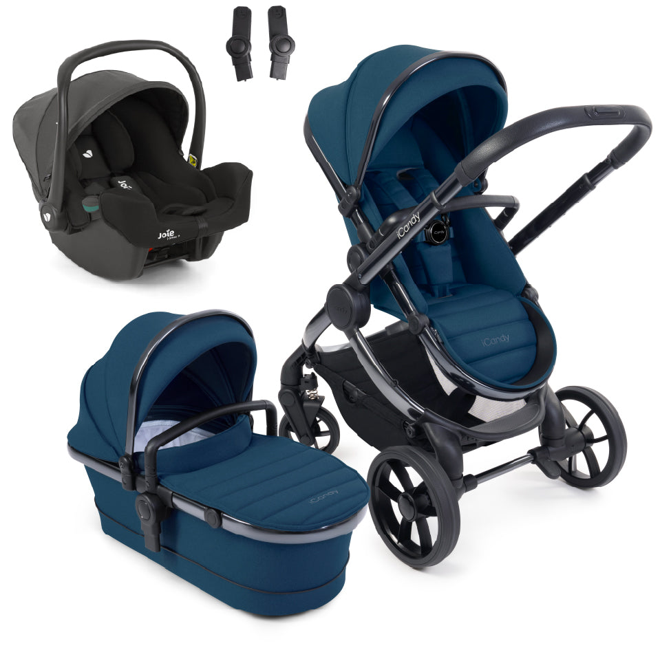 iCandy Peach 7 Bundle with Joie iSnug 2 iSize Car Seat