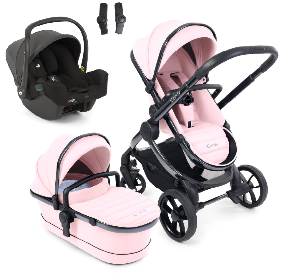 iCandy Peach 7 Bundle with Joie iSnug 2 iSize Car Seat