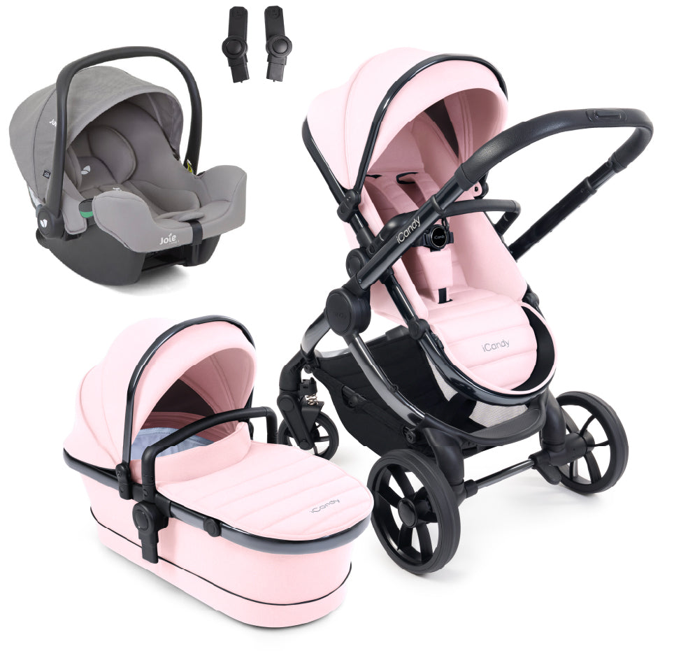 iCandy Peach 7 Bundle with Joie iSnug 2 iSize Car Seat