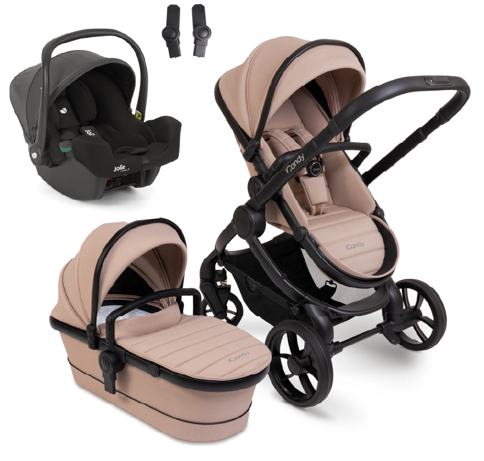 iCandy Peach 7 Bundle with Joie iSnug 2 iSize Car Seat