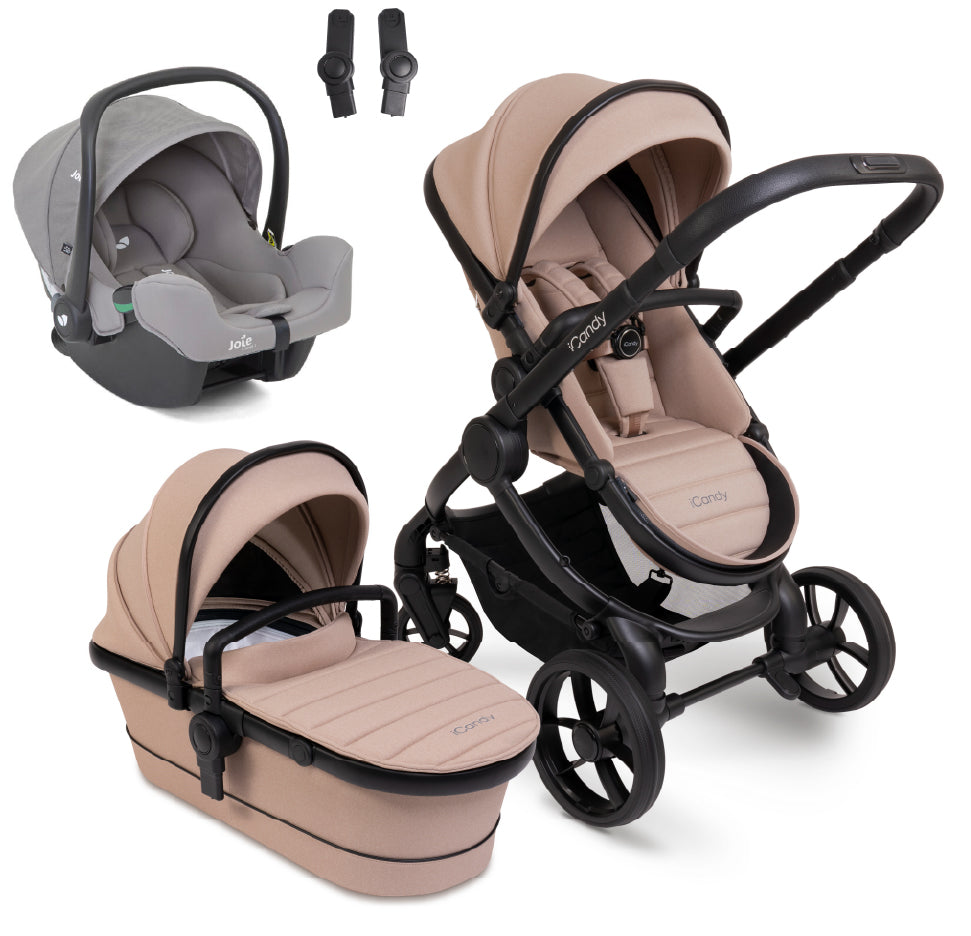 iCandy Peach 7 Bundle with Joie iSnug 2 iSize Car Seat