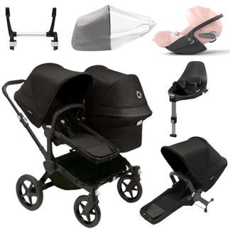 Bugaboo Donkey 5 Duo (Double) with Cybex Cloud T and Base T