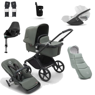 Bugaboo Fox Cub Essential Bundle with Cybex Cloud T and Base T