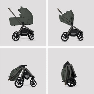 Silver Cross Breez Buggy with Silver Cross Glide 360 Car Seat and Base