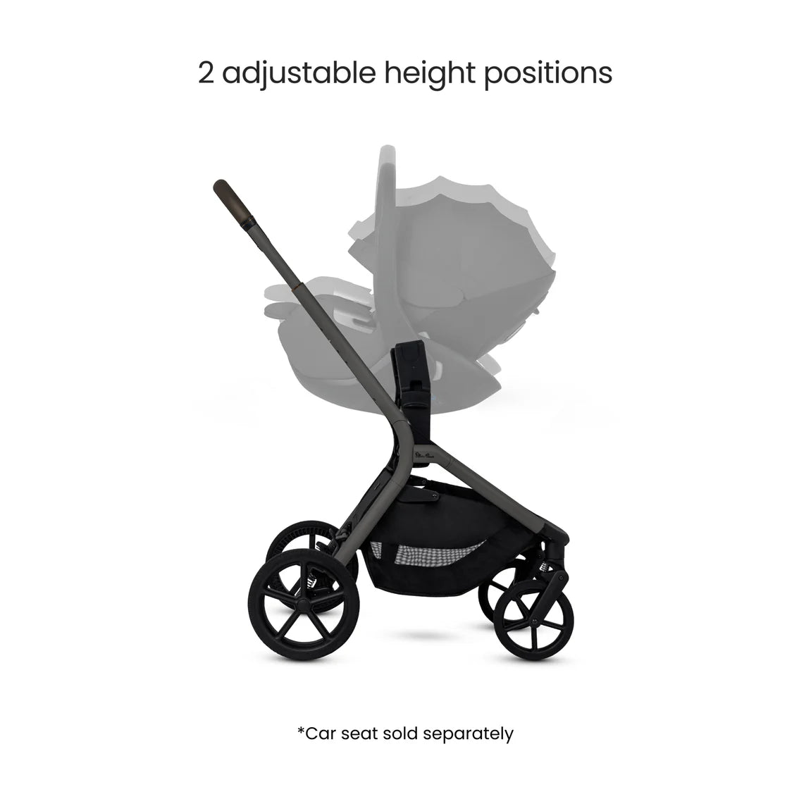 Silver Cross Breez Buggy with Silver Cross Glide 360 Car Seat and Base