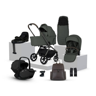 Silver Cross Breez Buggy with Silver Cross Glide 360 Car Seat and Base