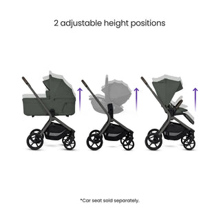 Silver Cross Breez Buggy with Silver Cross Glide 360 Car Seat and Base