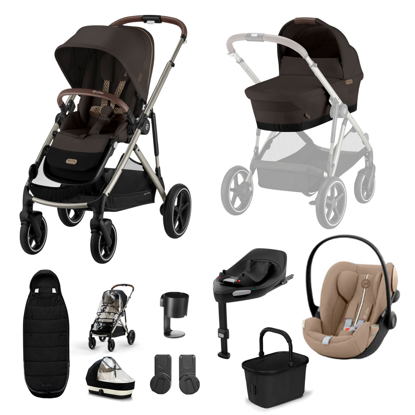 Cybex e-Gazelle S with Cloud G & Base G Bundle