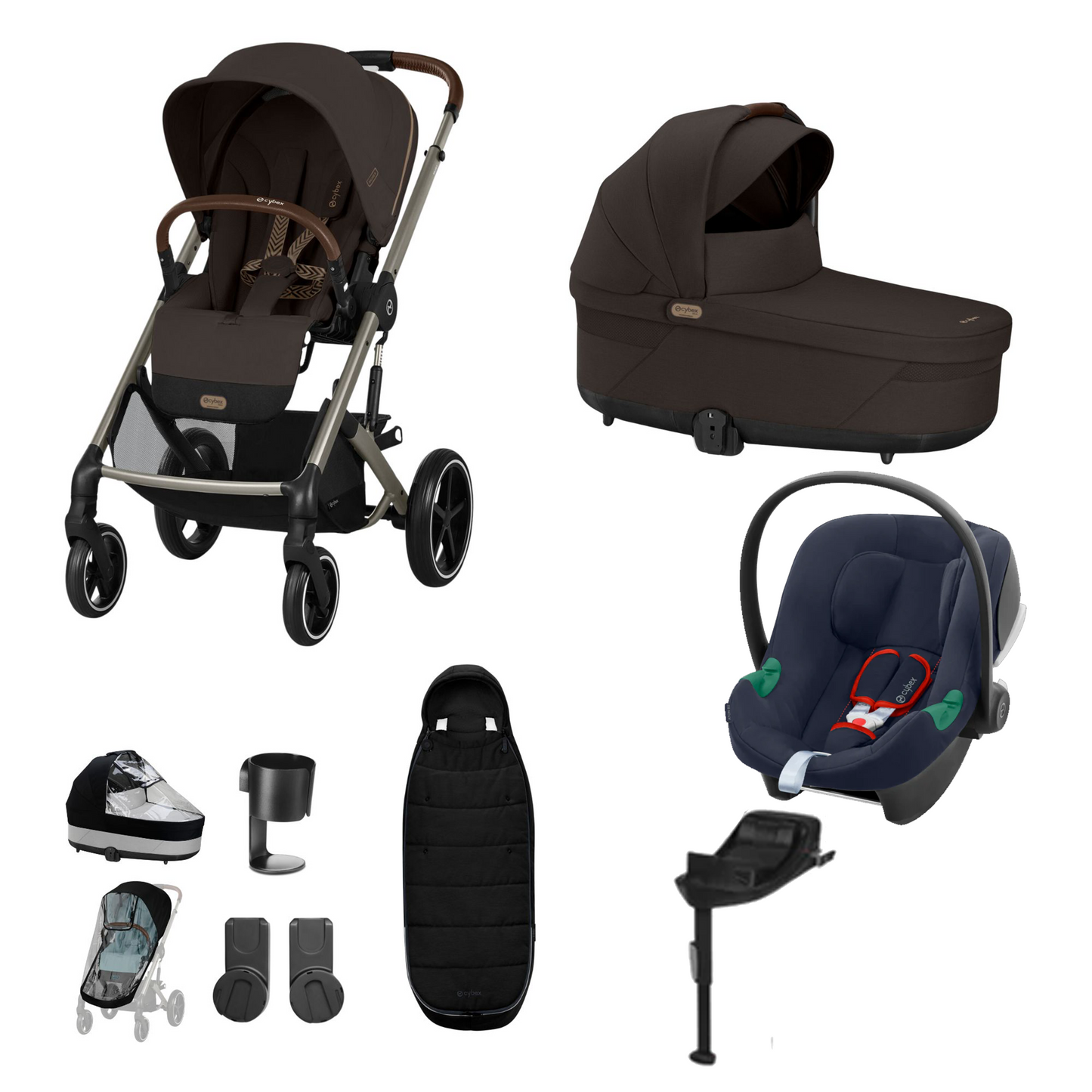 Cybex Balios S Lux Buggy With Aton B2 & Base