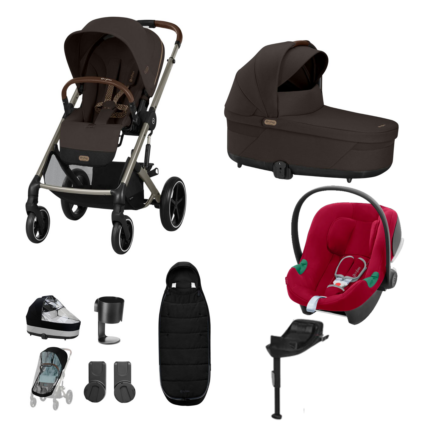 Cybex Balios S Lux Buggy With Aton B2 & Base