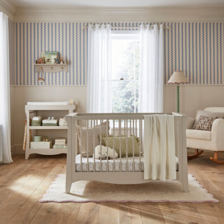 CuddleCo Clara Mini 2 Piece set with Cotbed and Dresser
