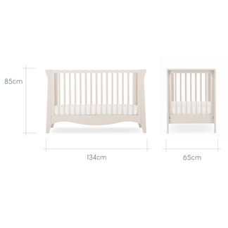 CuddleCo Clara Mini 2 Piece set with Cotbed and Dresser