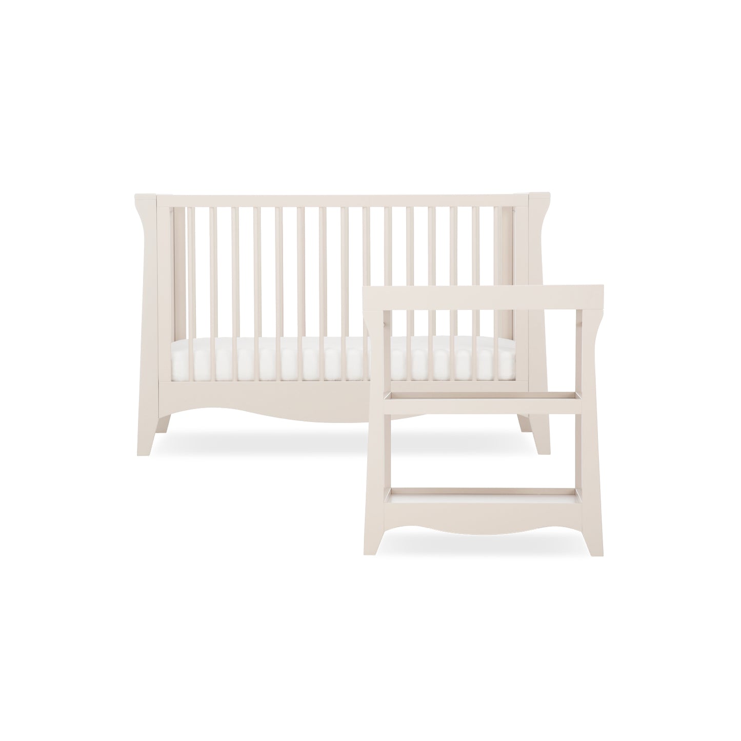 CuddleCo Clara Mini 2 Piece set with Cotbed and Dresser