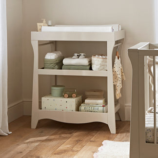 CuddleCo Clara Mini 2 Piece set with Cotbed and Dresser