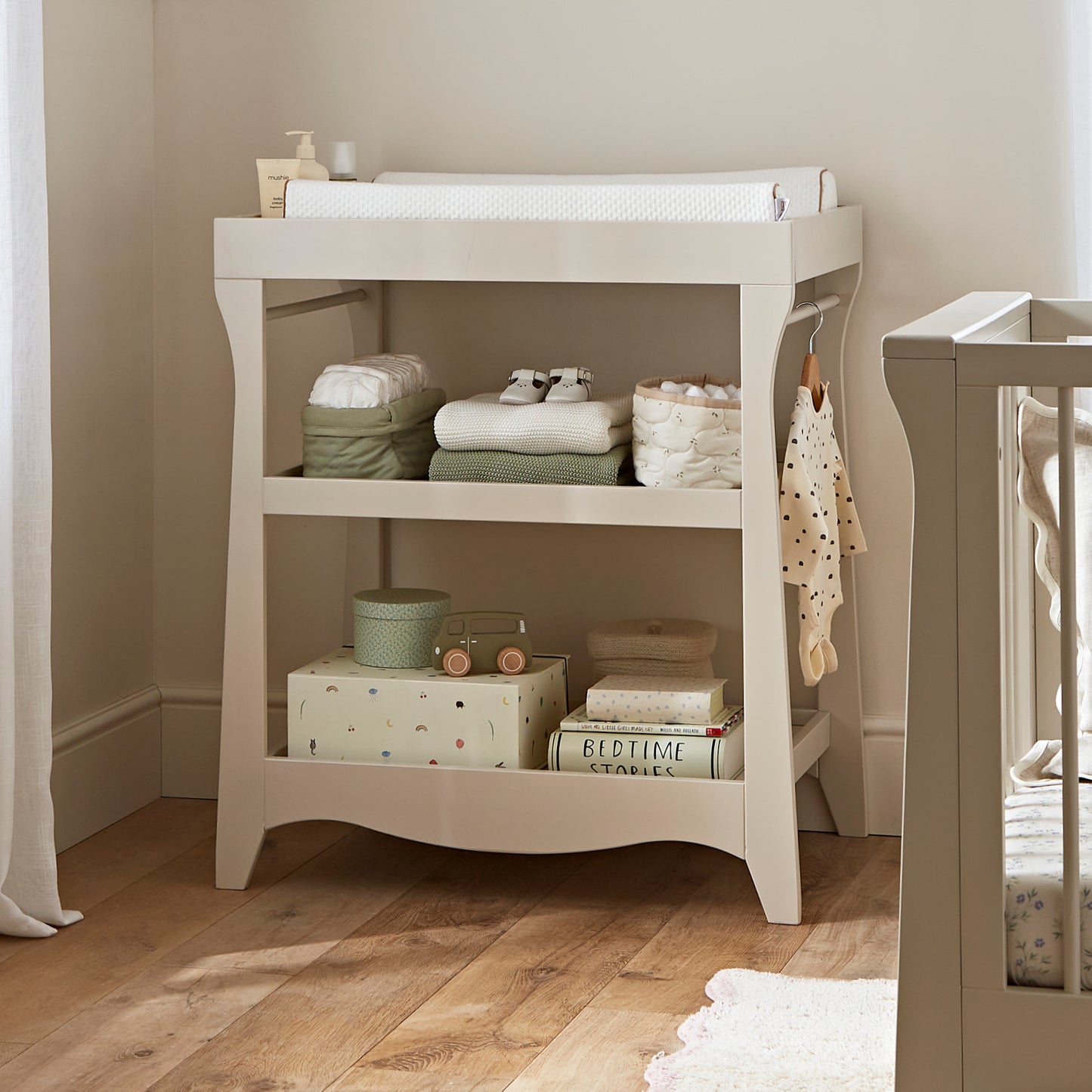 CuddleCo Clara Mini 2 Piece set with Cotbed and Dresser