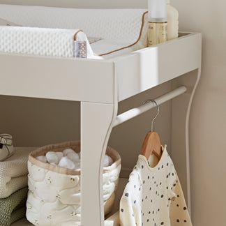 CuddleCo Clara Mini 2 Piece set with Cotbed and Dresser