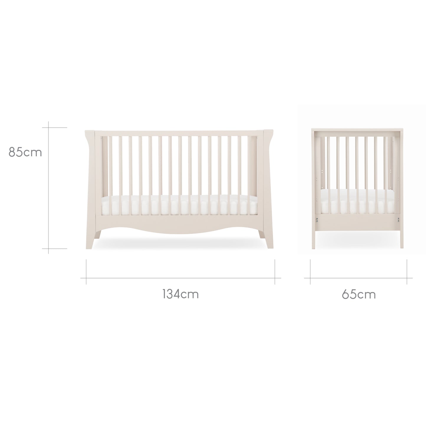 CuddleCo Clara Mini Cot Bed