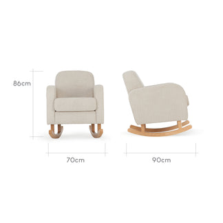 CuddleCo Etta Nursing Chair and Foot Stool